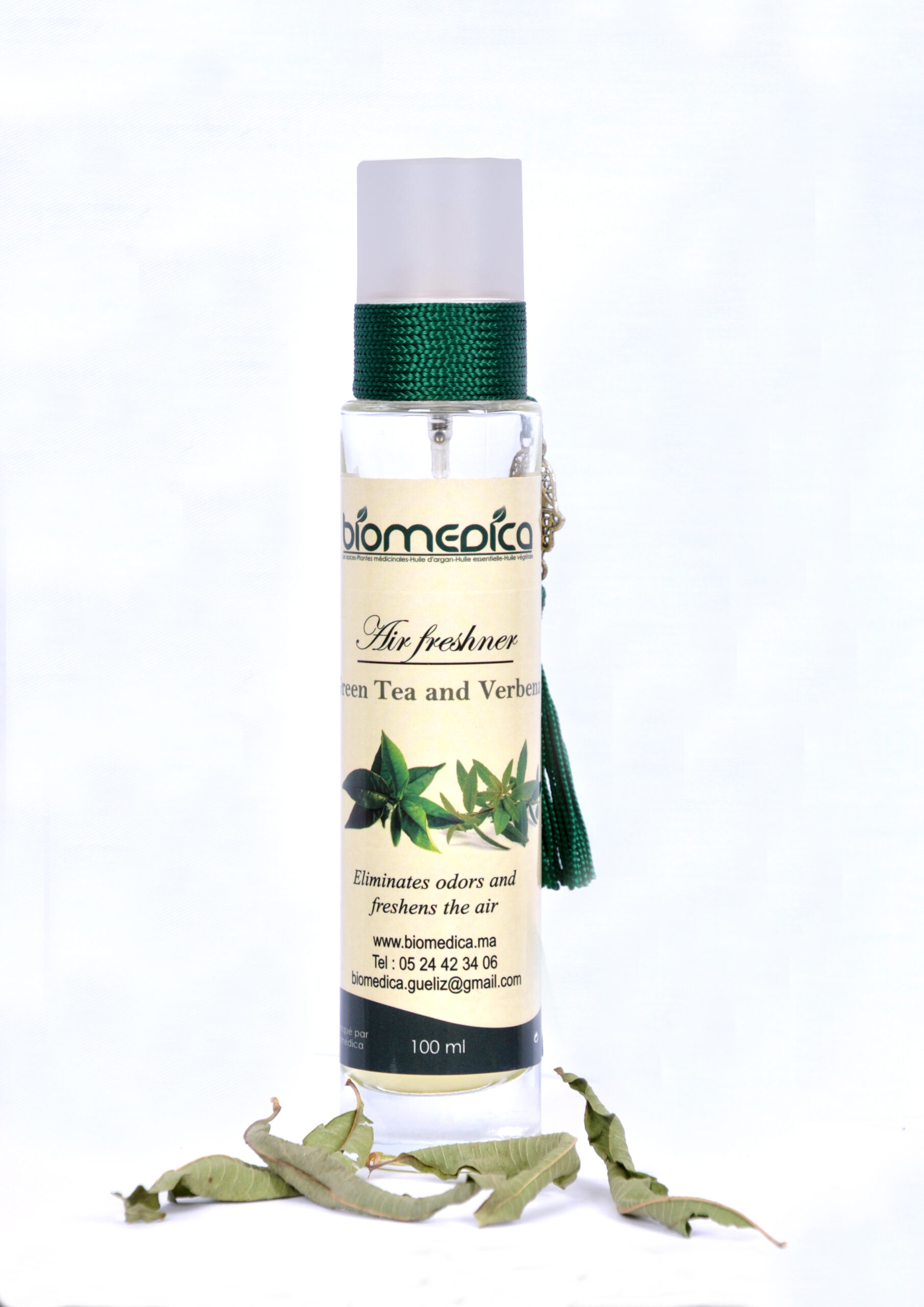 Parfum d’ambiance thé vert et verveine -100ML