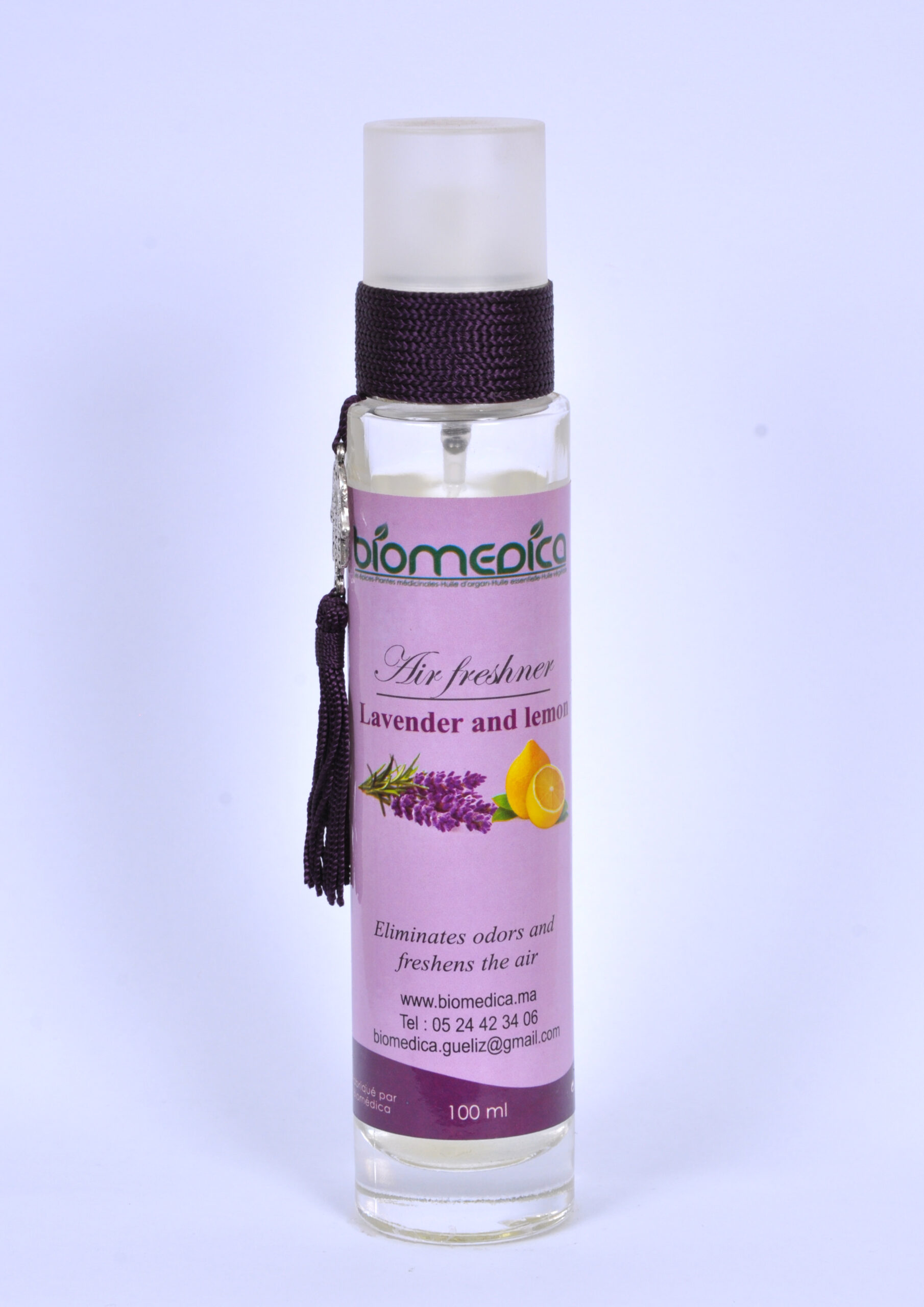 PARFUM D’AMBIANCE AU CITRON ET LA LAVANDE -100ML