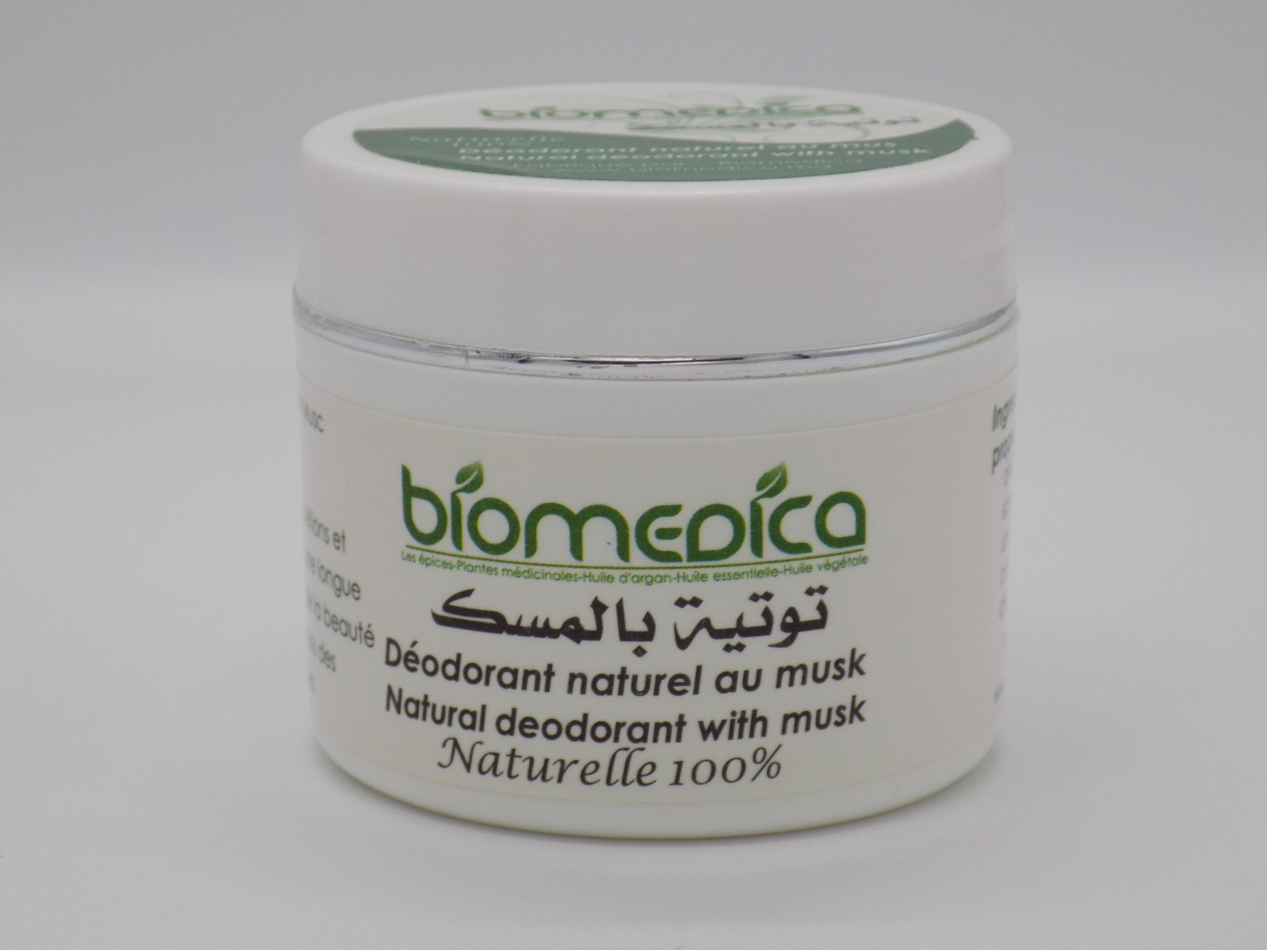 Déodorant naturel au musc  -50G