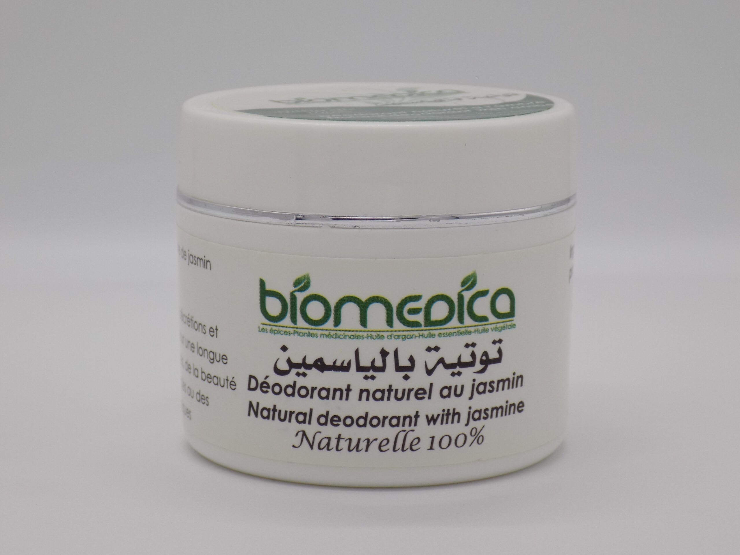 Déodorant naturel au jasmin -50G