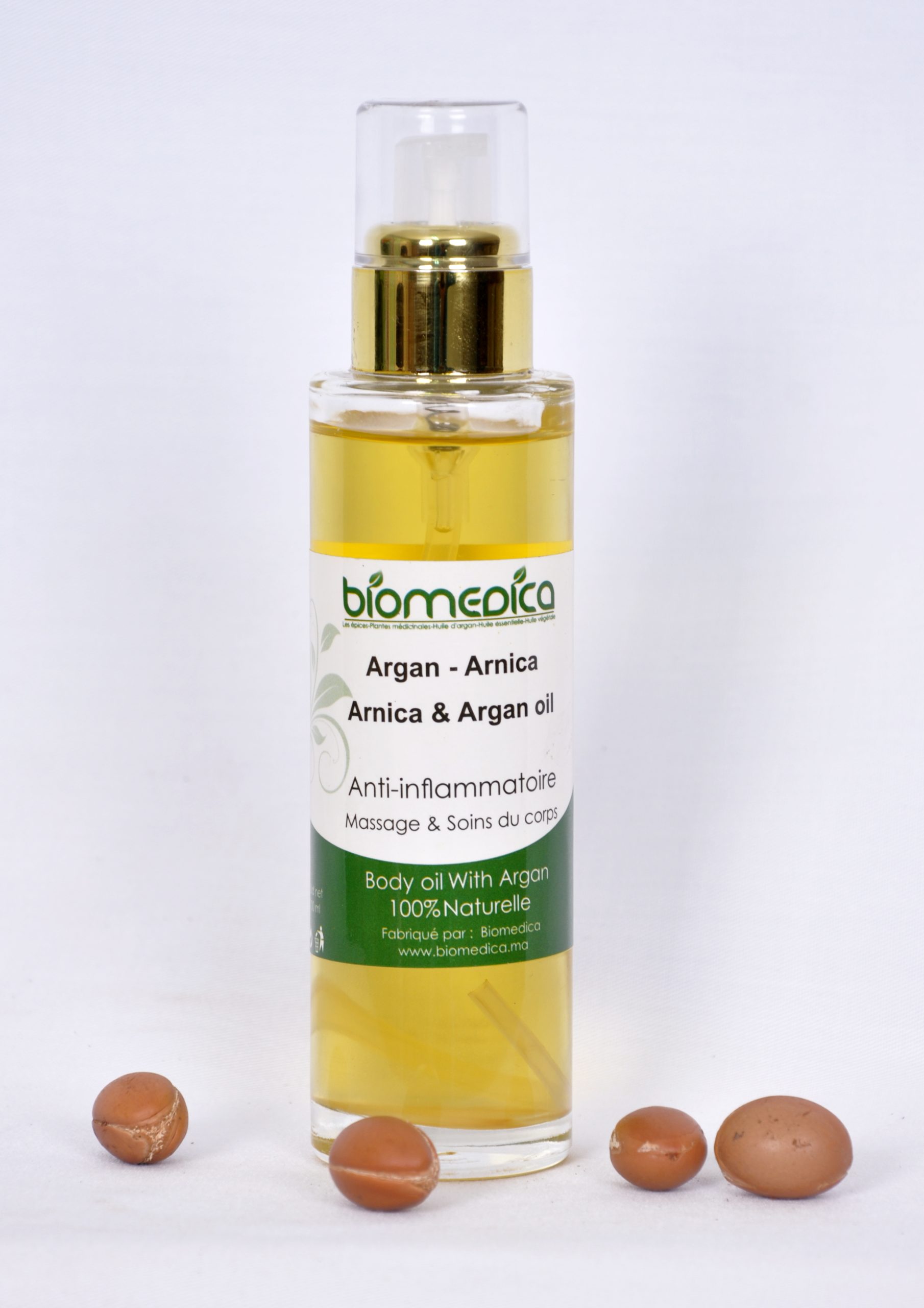 Huile anti-inflammatoire, Arnica - 100ML