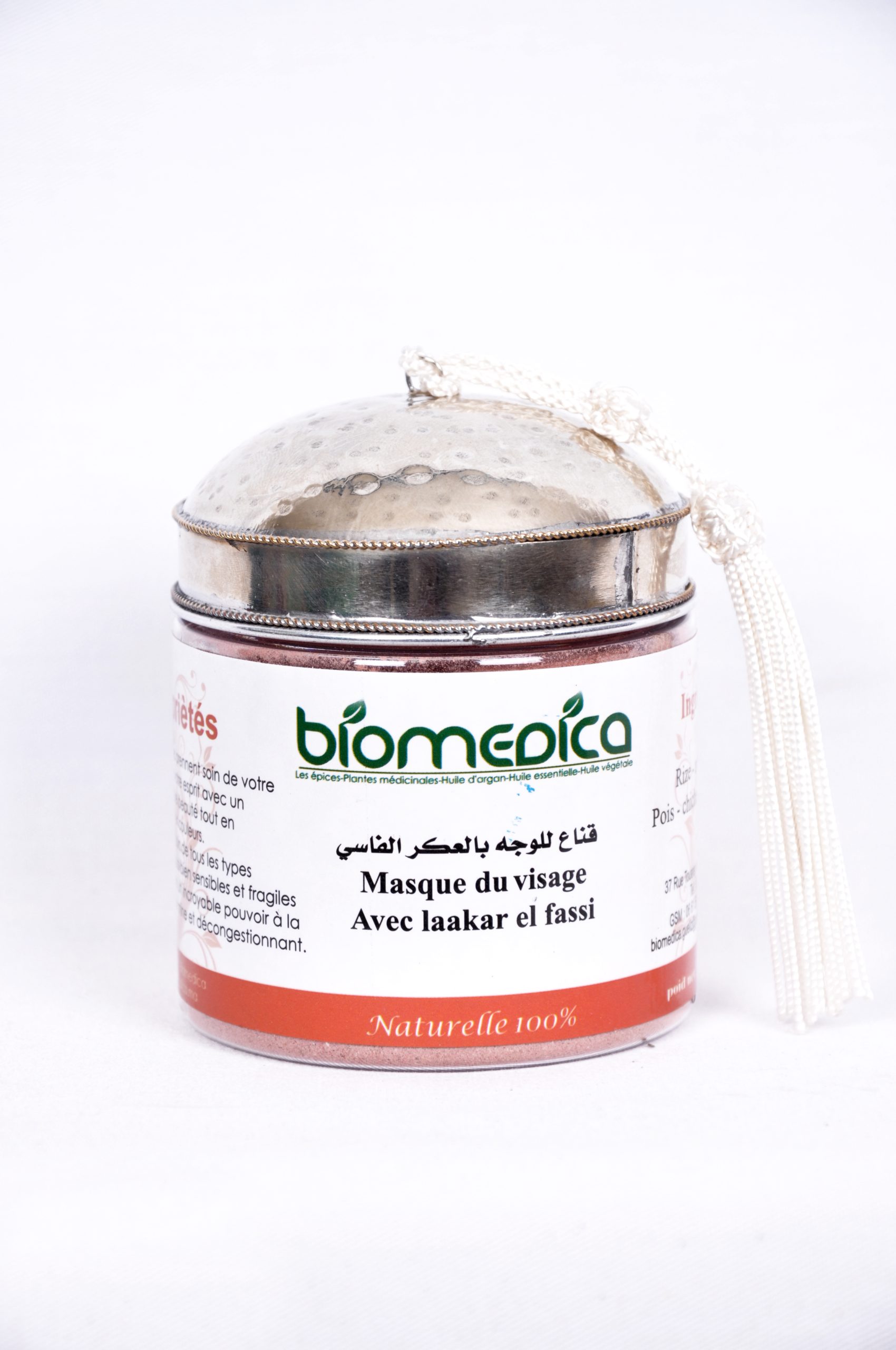 Masque poudre éclat avec laaker lfassi - 100G