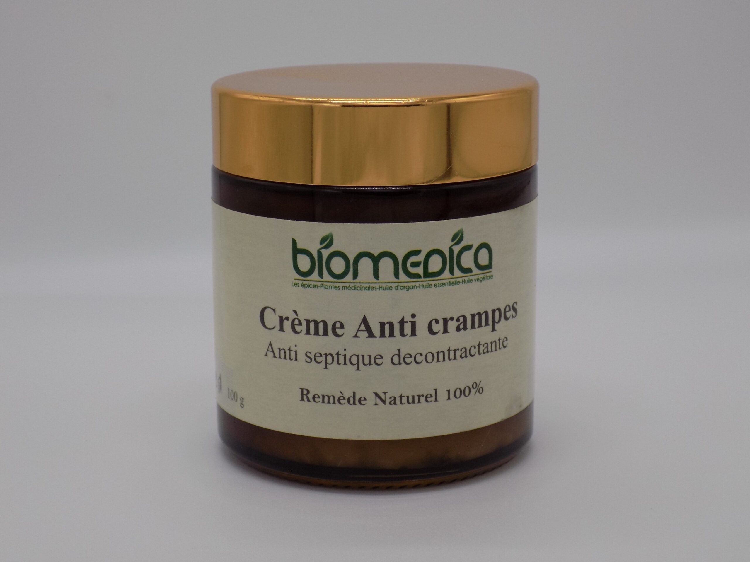 Crème anti-crampes au beurre de karité - 100G