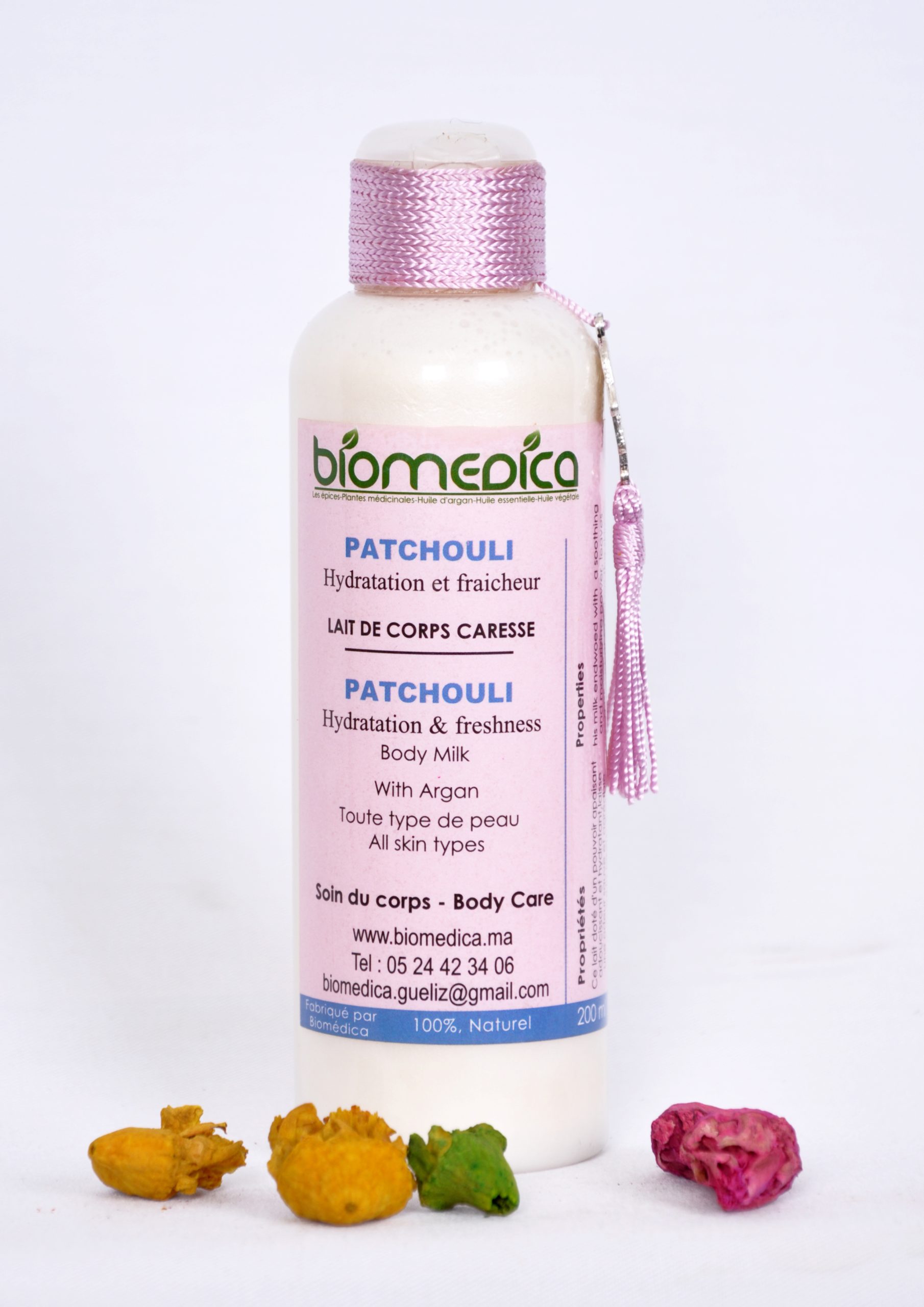 Lait corporel rafraichissant patchouli - 200ML