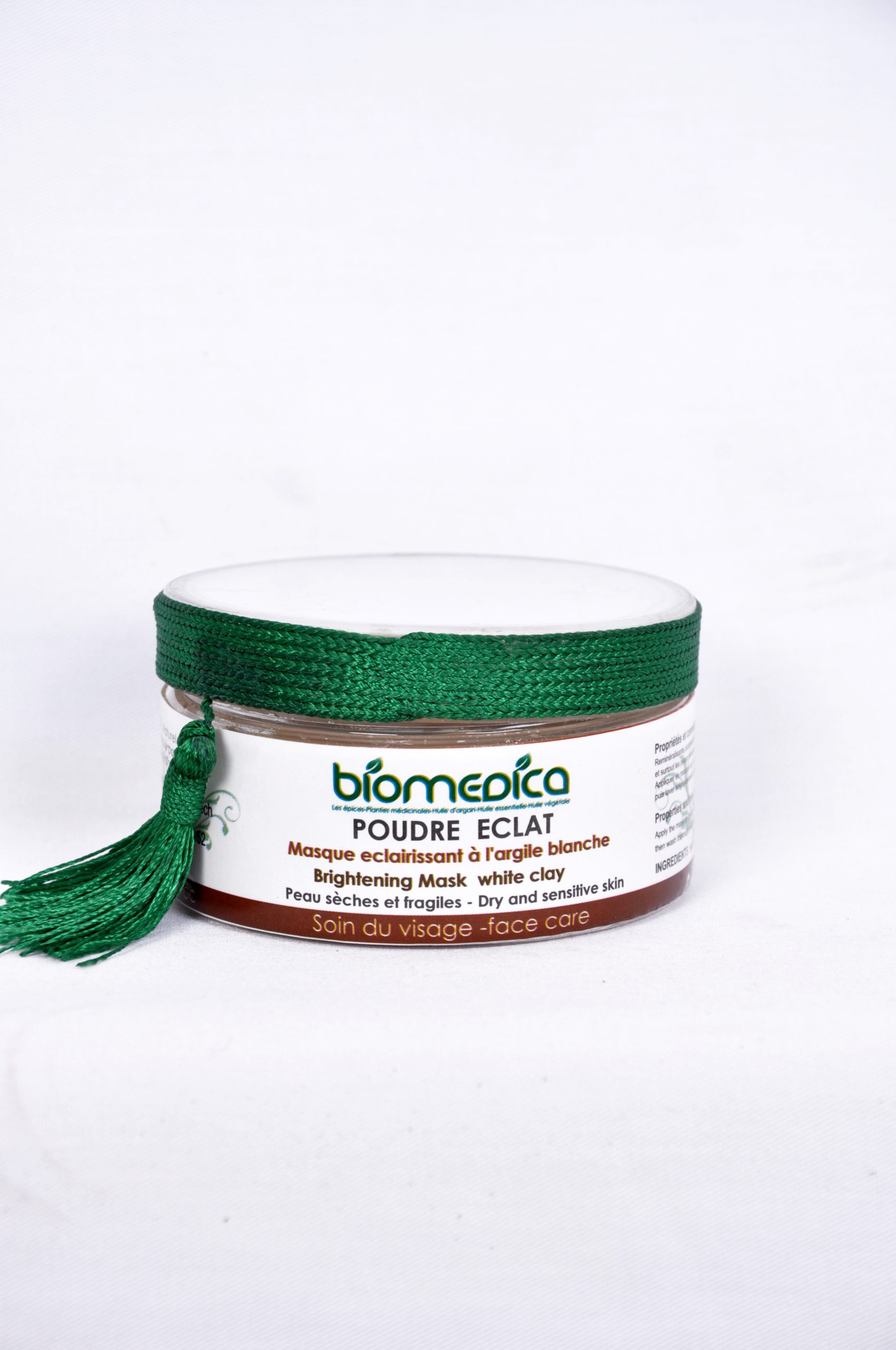 Masque éclaircissant à l’argile blanche - 200G