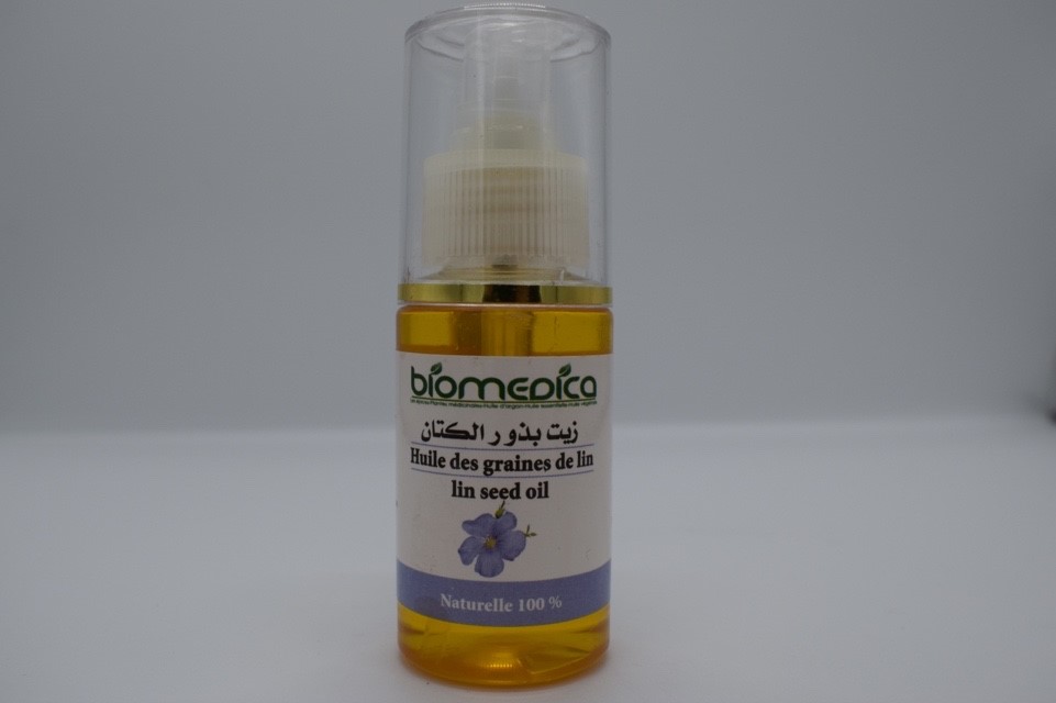 Huile végétale de lin -40ML