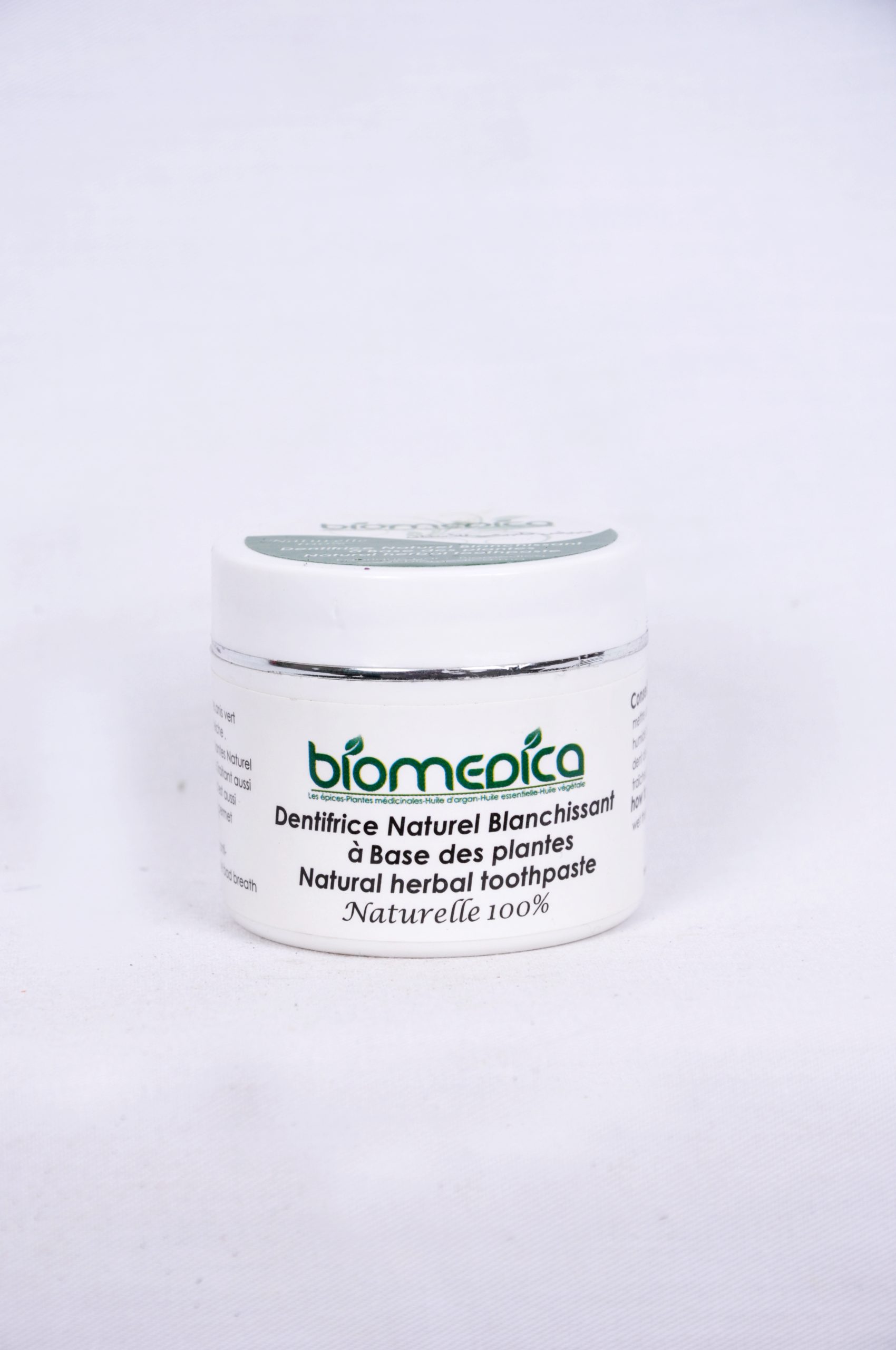 Dentifrice naturelle blanchissant