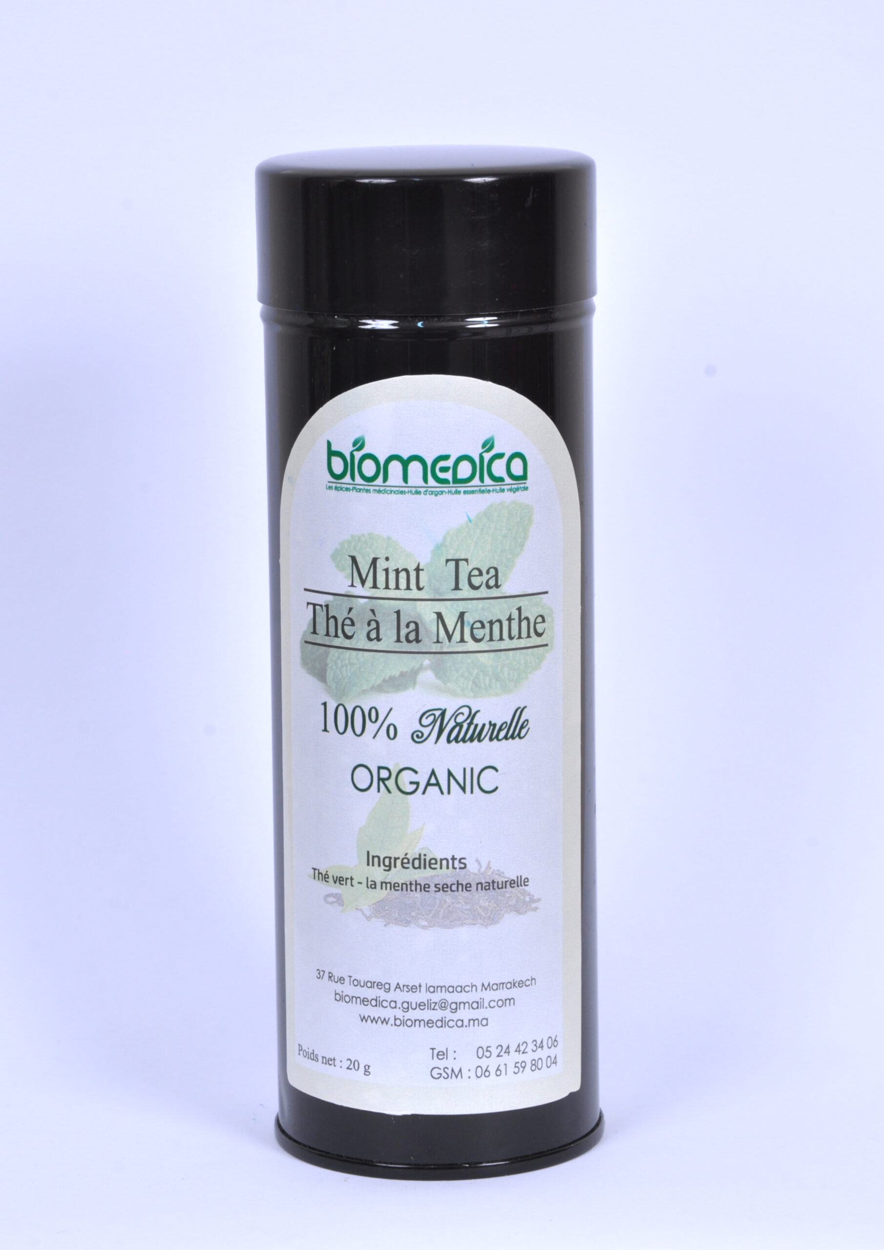 Thé à la menthe -20G