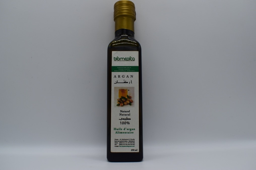 Huile d’argan alimentaire -250ML