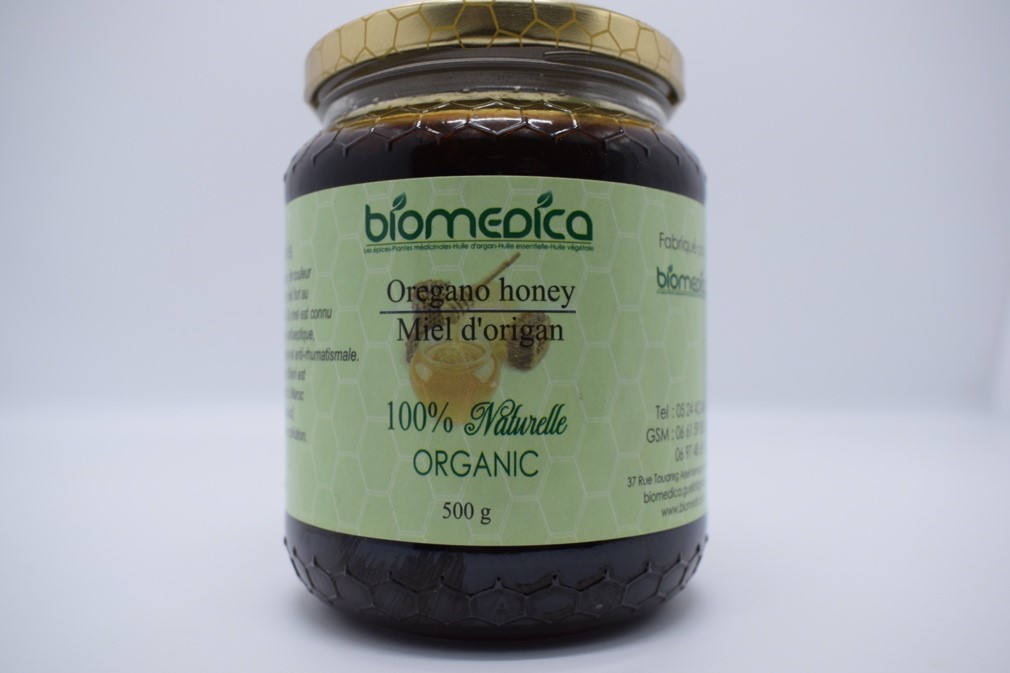 Miel d’origan -500G