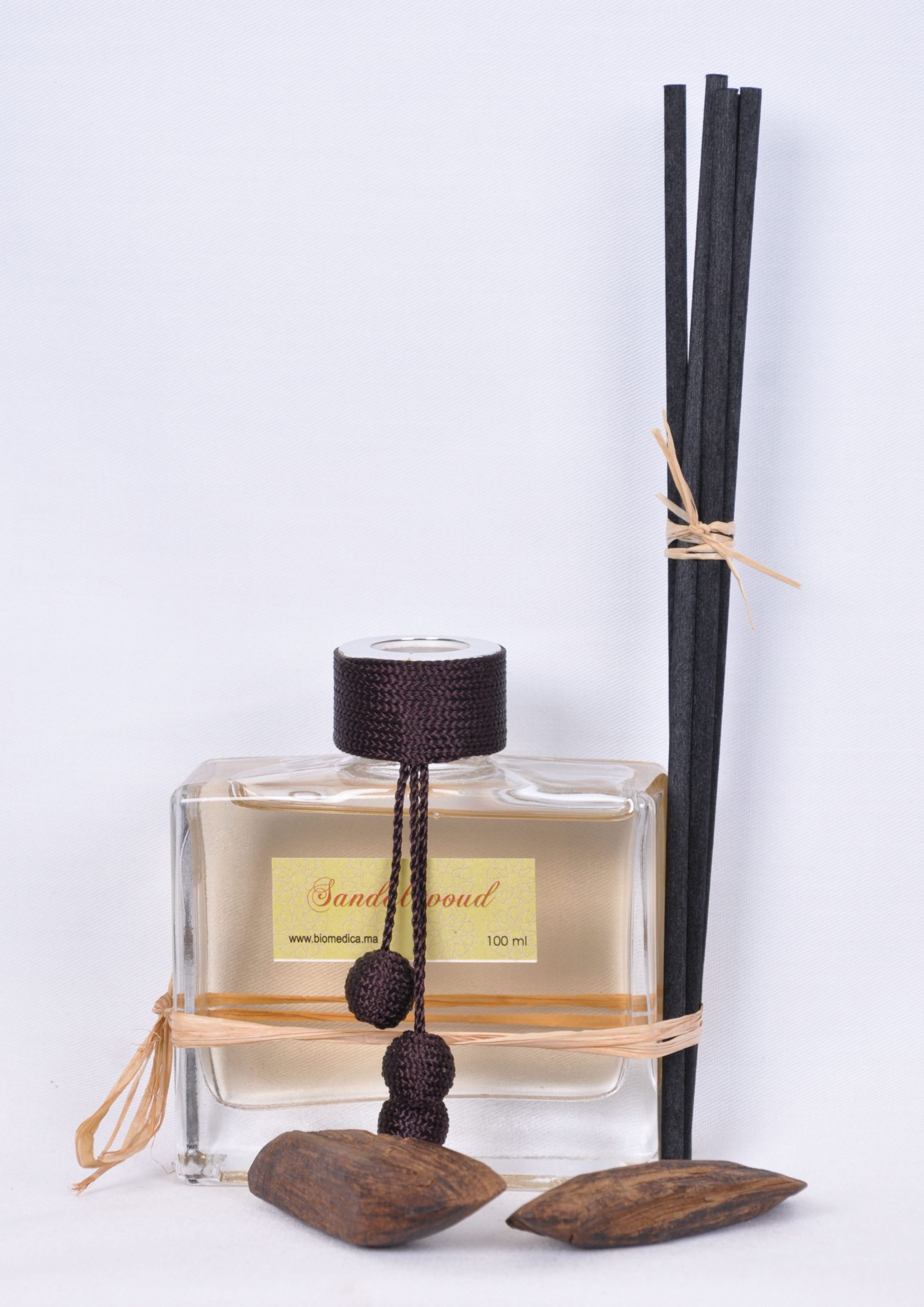DIFFUSEUR DE PARFUM BÂTONNETS BOIS DE SANTALE 100 ML