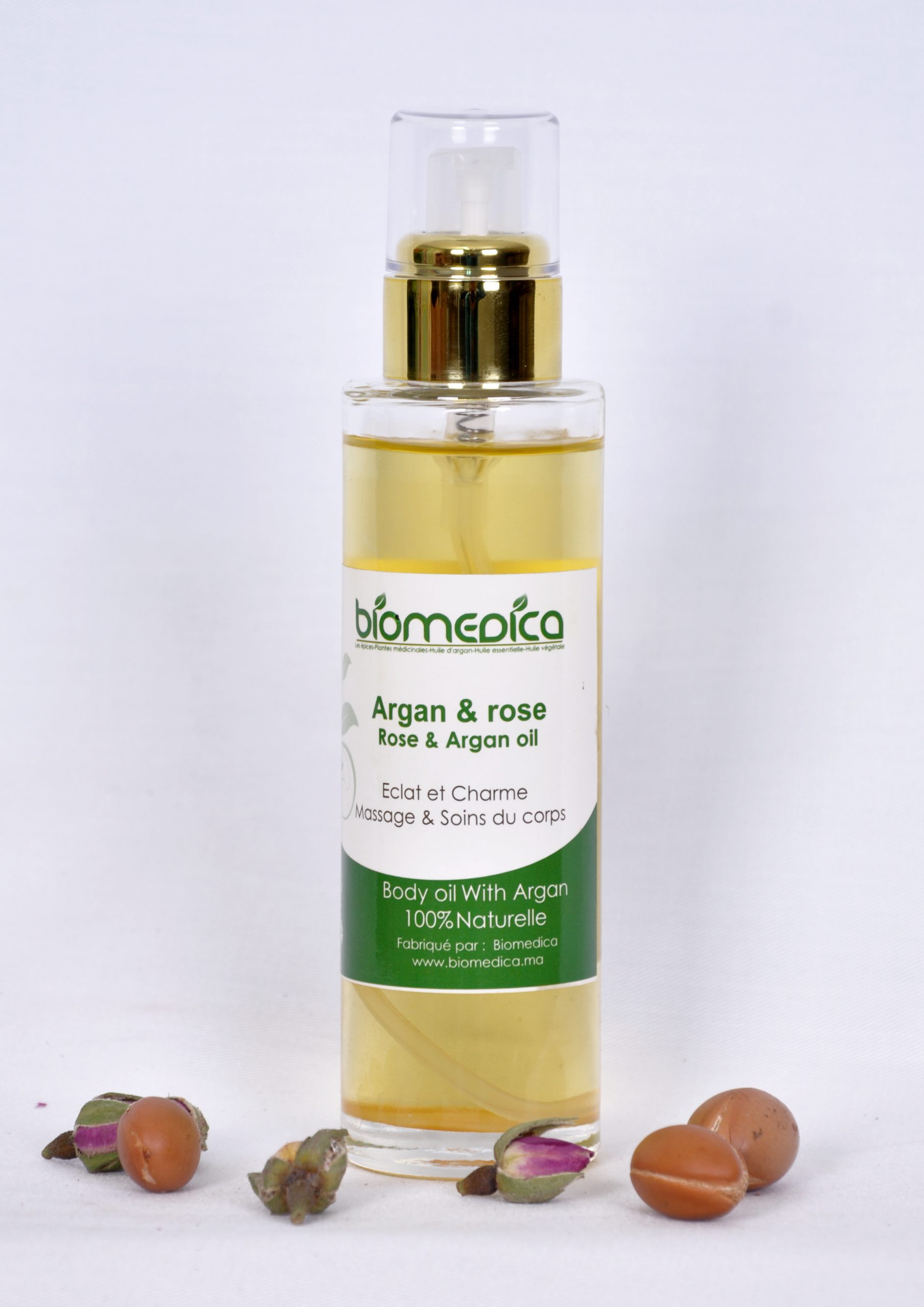 Huile calmante et nourrissante, Rose - 100ML