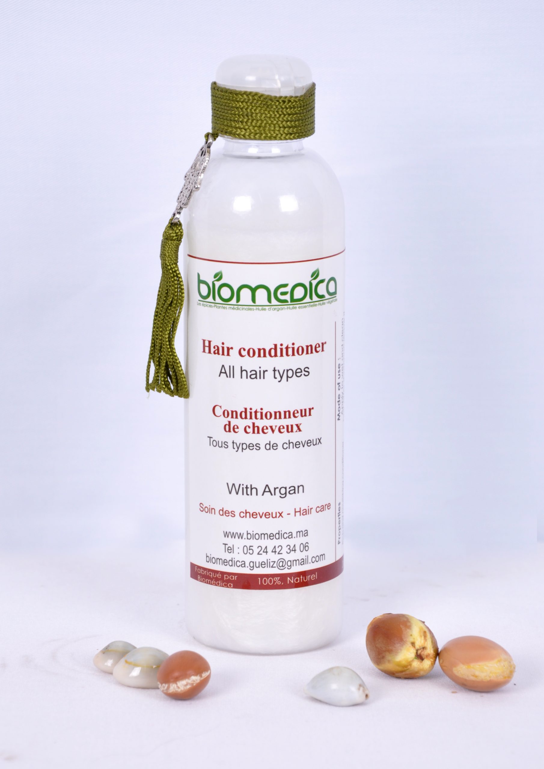 Après-shampoing démêlant à base d’huile d’Argan