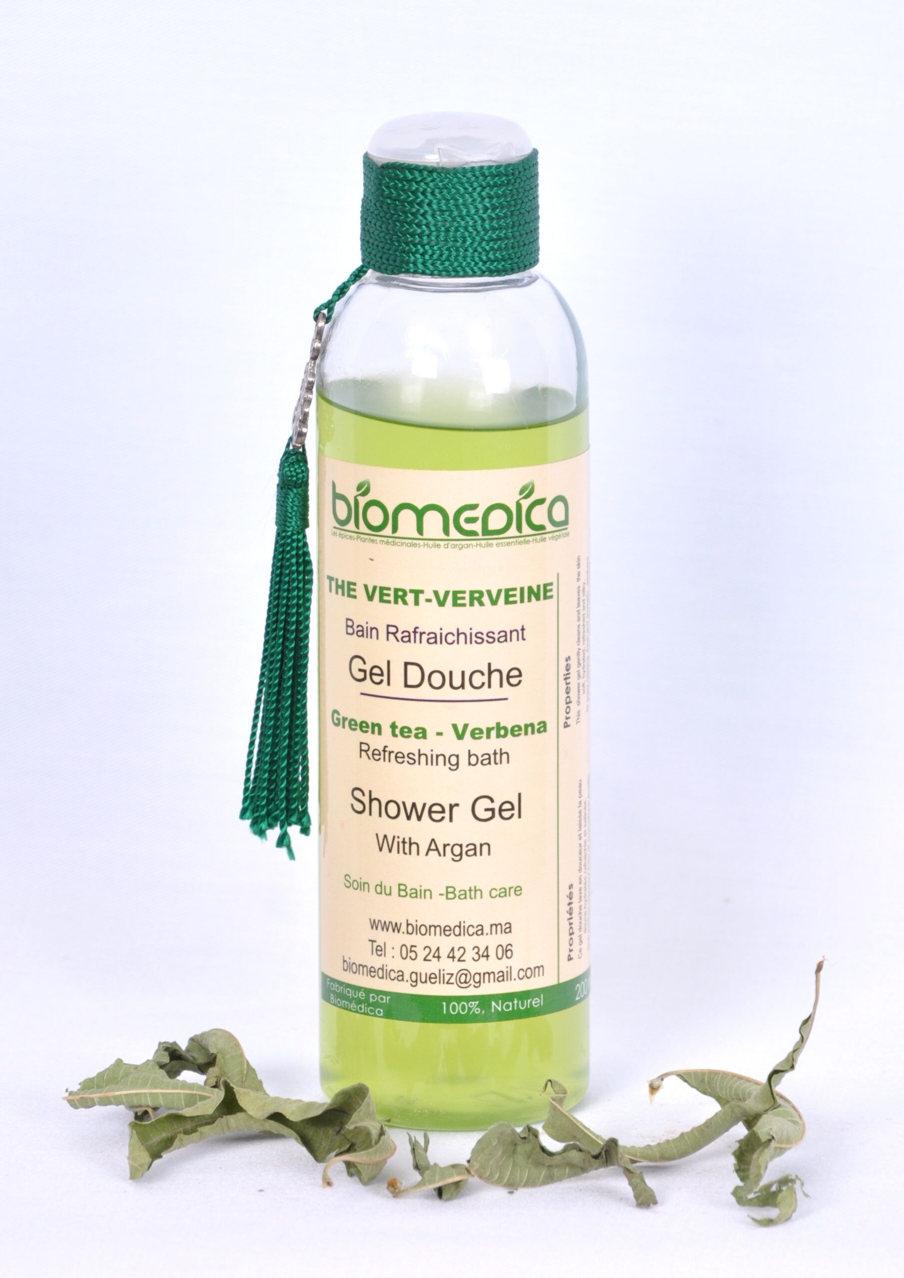 Gel douche thé-vert verveine - 200ML