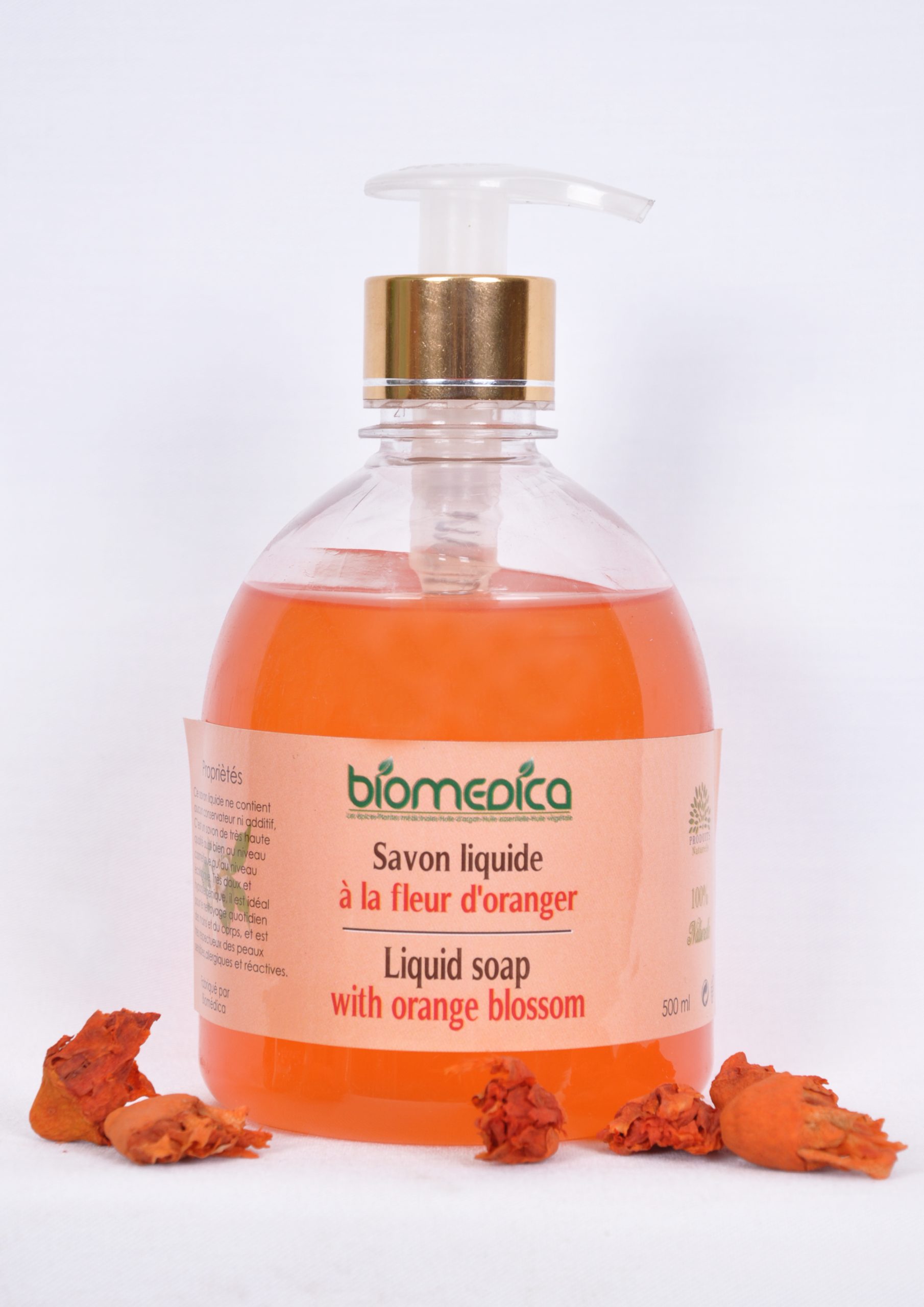 Savon liquide à la fleur d’oranger -500ML