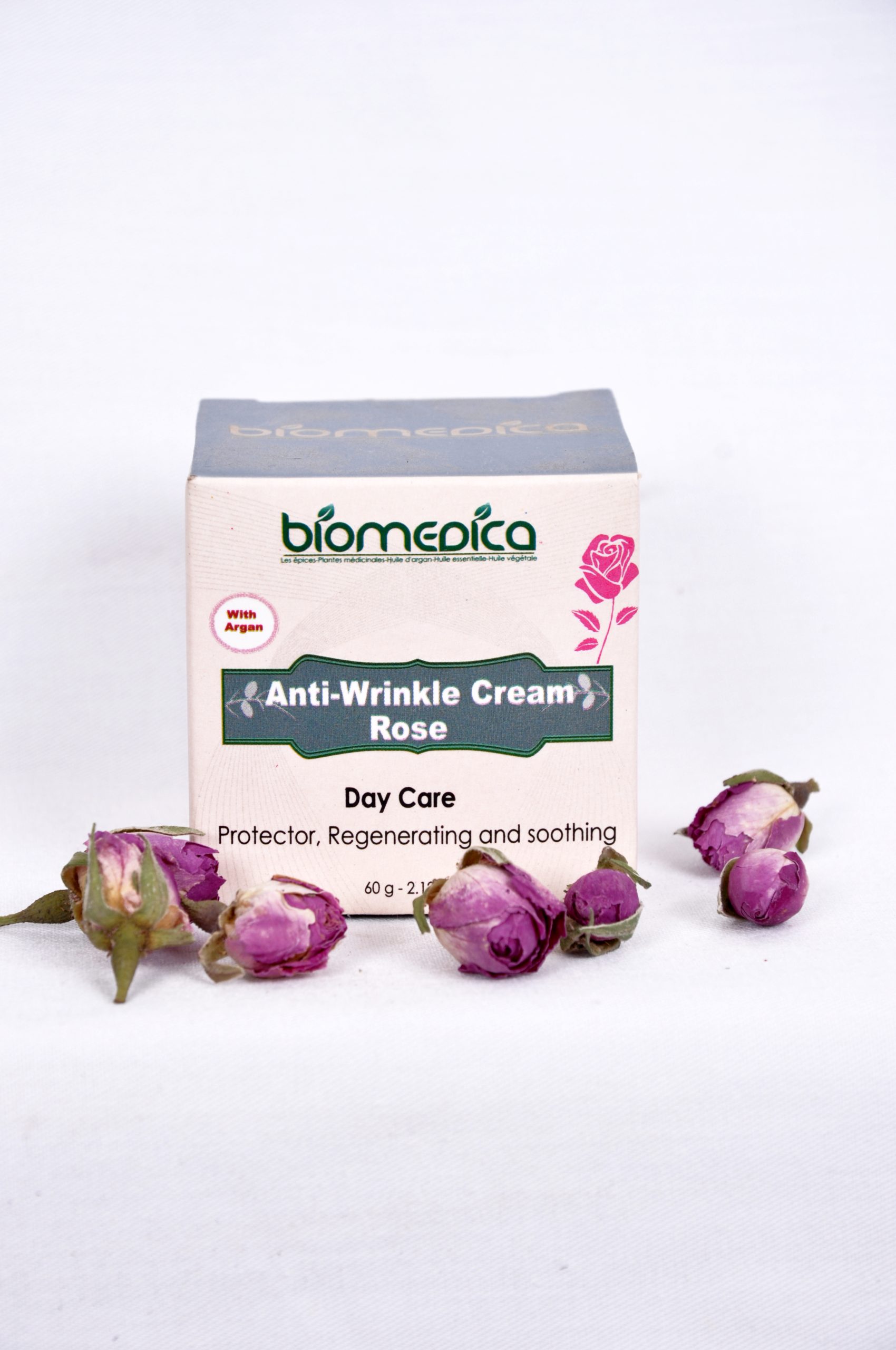 Crème de jour, Argan et la rose - 60G