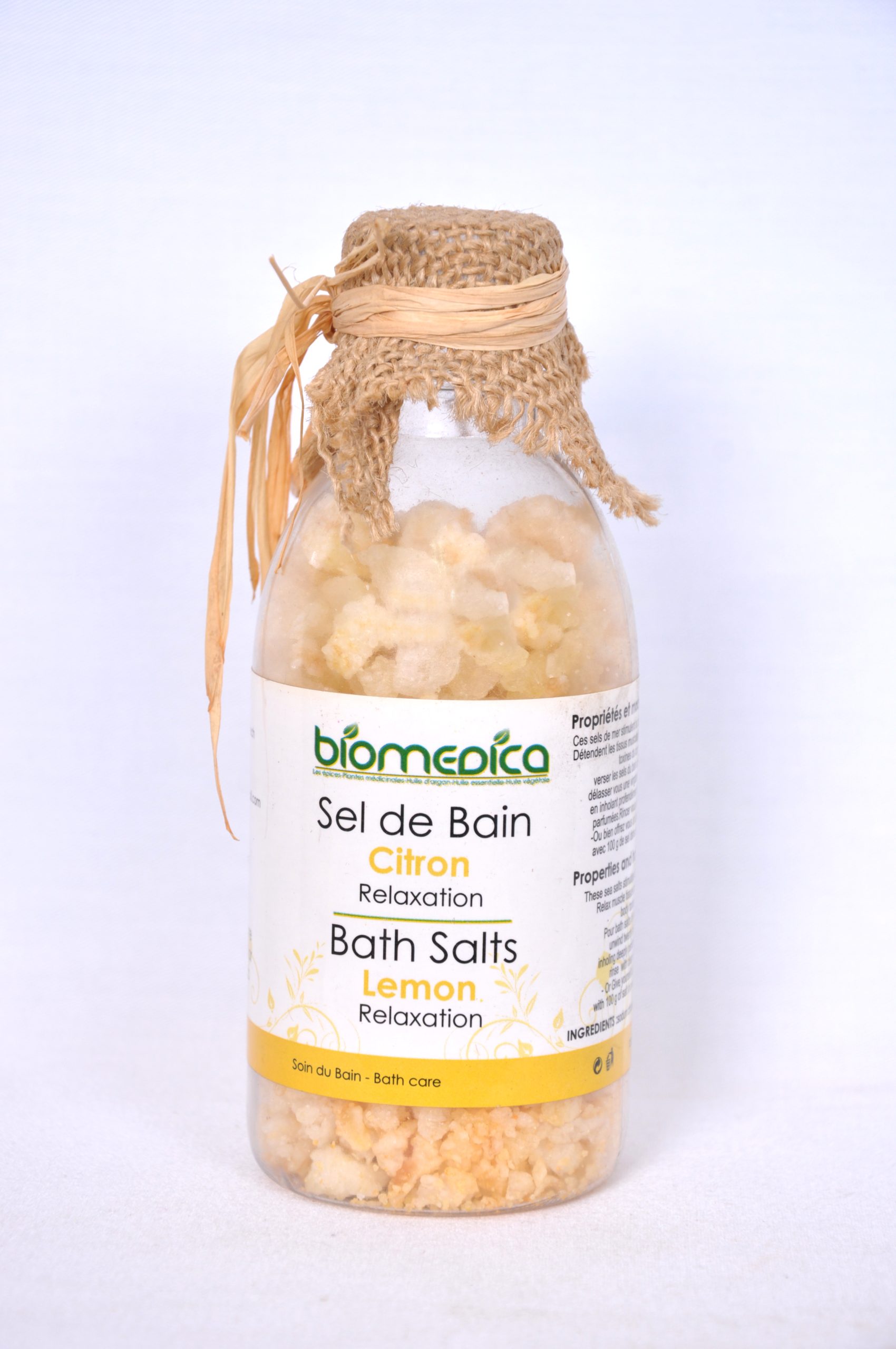 Sels de bain citron - 200G