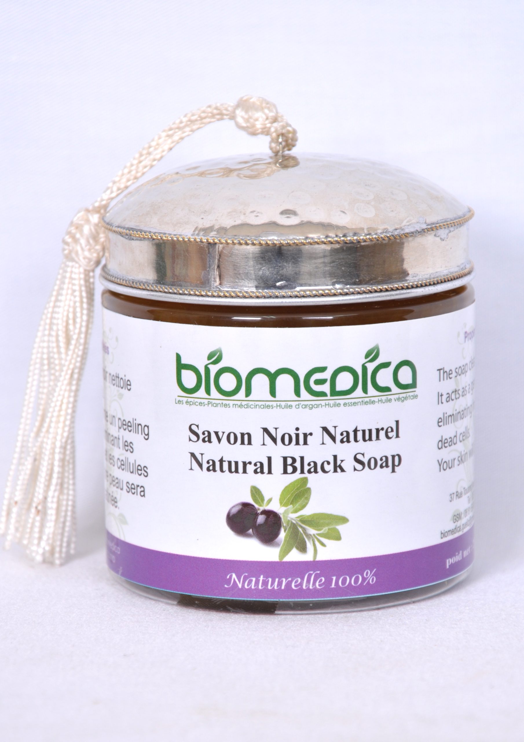 Savon noir naturelle -250G