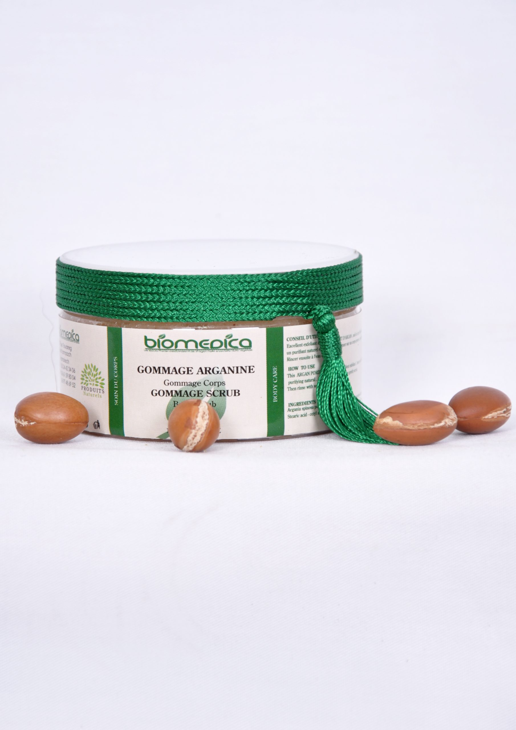 Gommage Arganine, Argan et miel visage et corps -150G