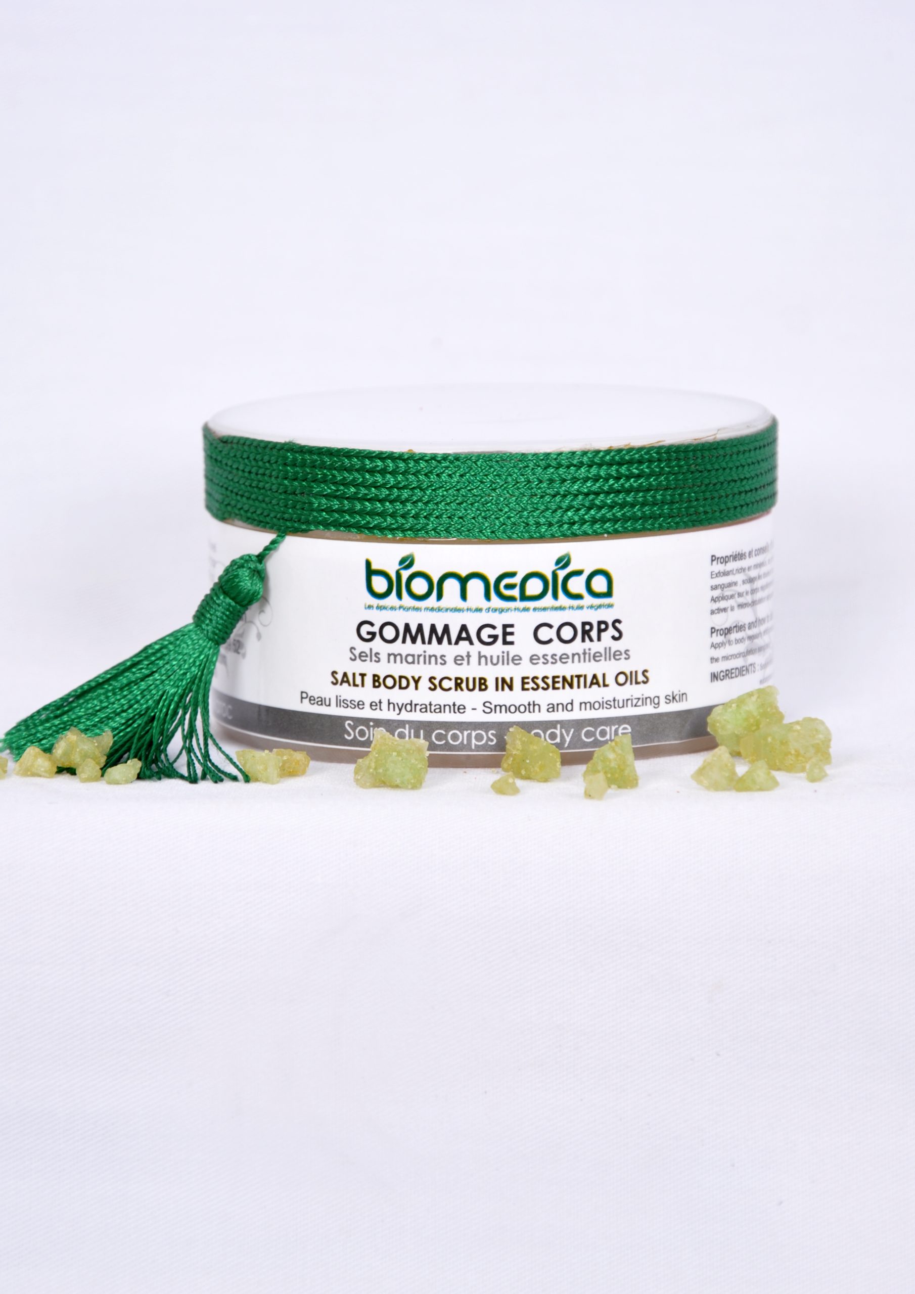 Gommage corps sels marins et huiles essentielles